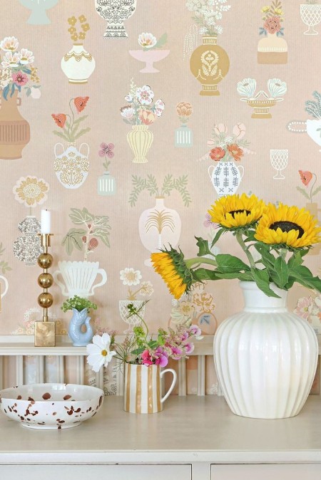 Afbeeldingen van Kleurcombinatie Floral Daiquiri Blush Terra - 901-03 - 08023-01